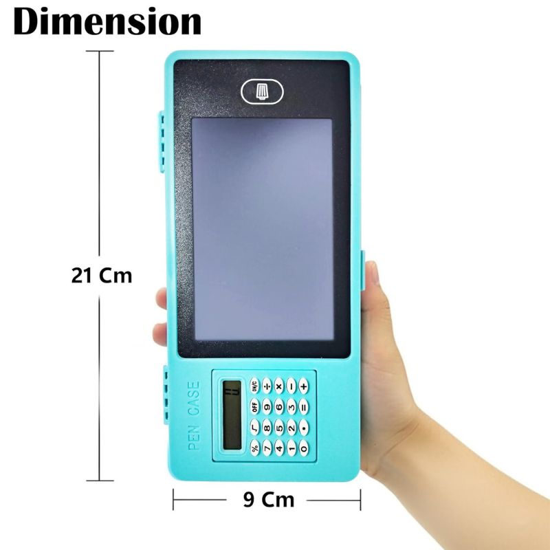 Magic Pencil Case With Calculator And Drawing Board