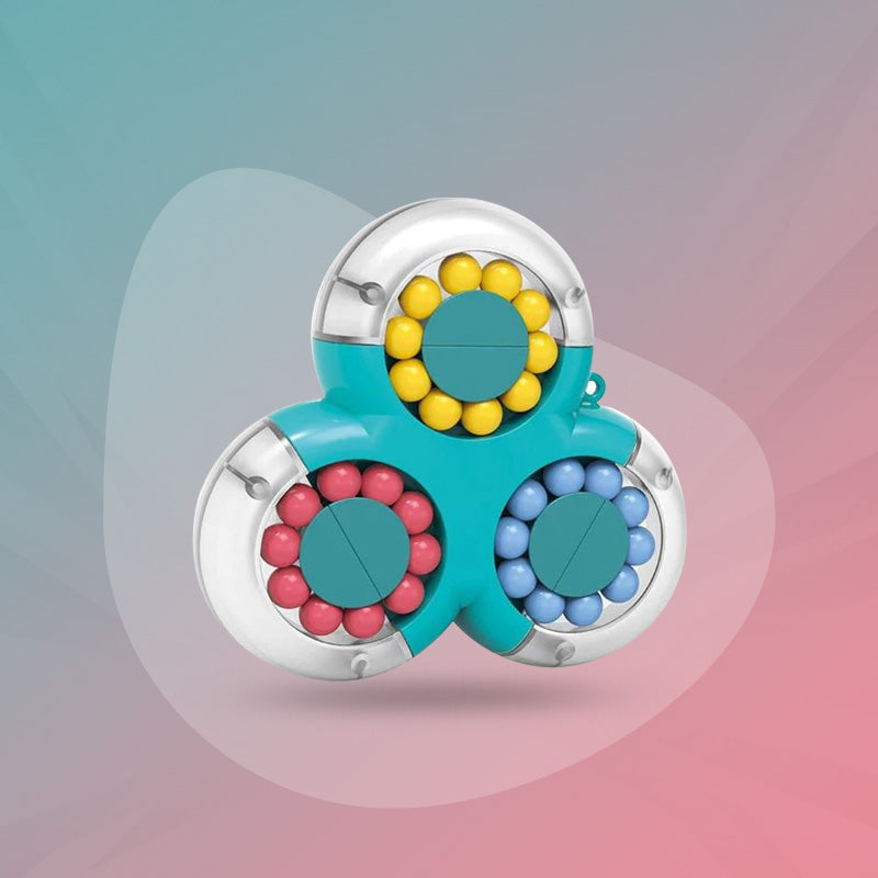 Magical Bean Fidget Spinner Puzzle Toy– Stress & Anxiety Relief