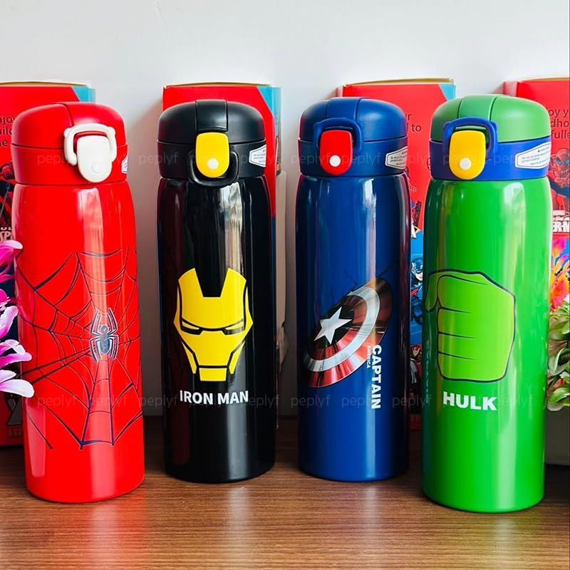 Avengers Stainless Steel Insulated Water Bottle – 500ml