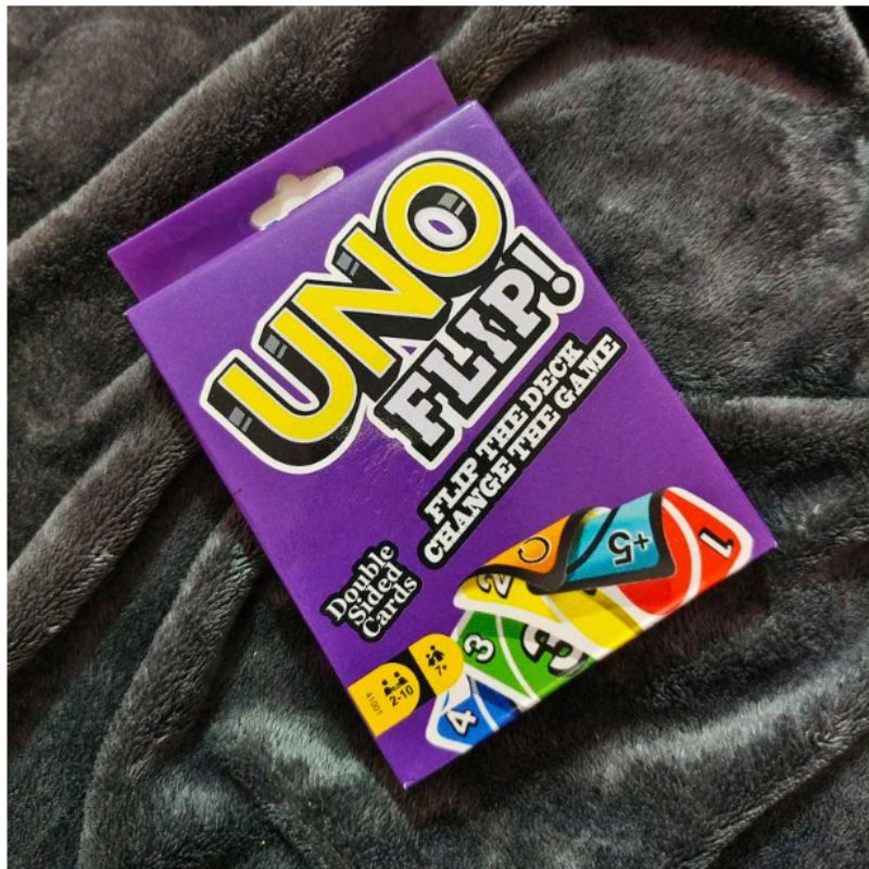 UNO Flip Side Card Game For Kids - Multi-Color