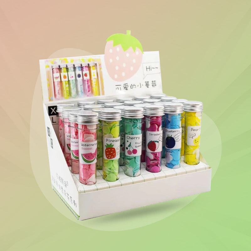 Mini Paper Soap Tubes – Travel Set of 1, Flavoured & Portable