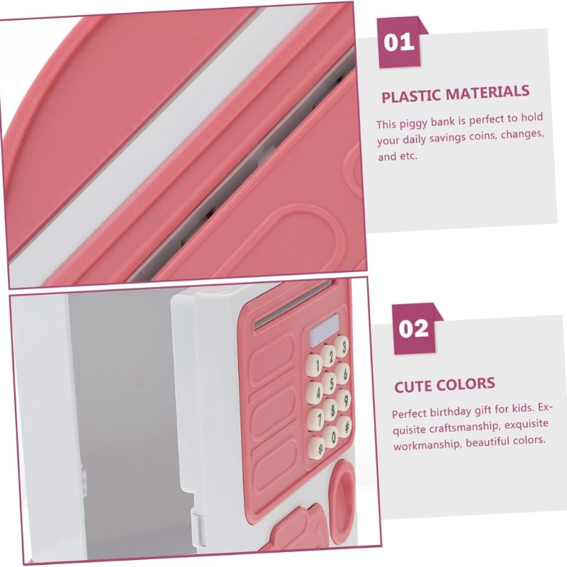 Fingerprint Electronic Piggy Bank with Music – Fun Savings Bank for Kids