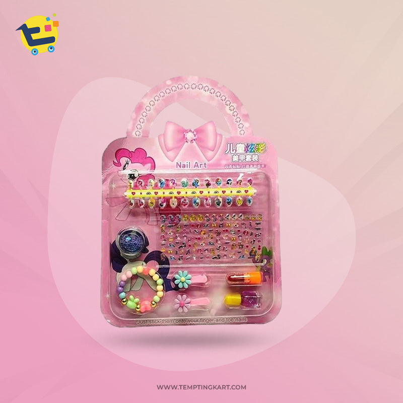 Non Toxic Cartoon Nail Art KIt