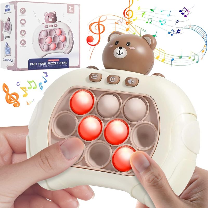 Rubber Round Game Popet – Fun and Reflex Toy