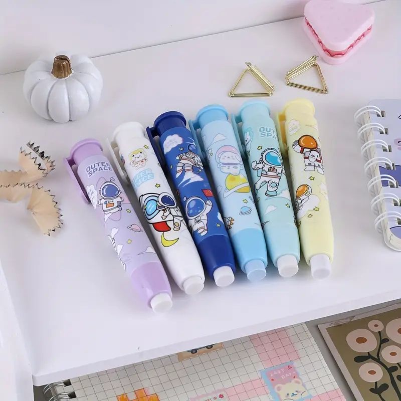 Pen Shaped Rubber Eraser For Kids Students