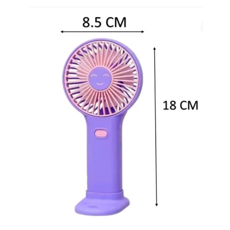 Mini Rechargeable Fan 3-Speed Portable