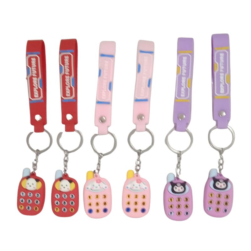 Phone Shaped Keychain