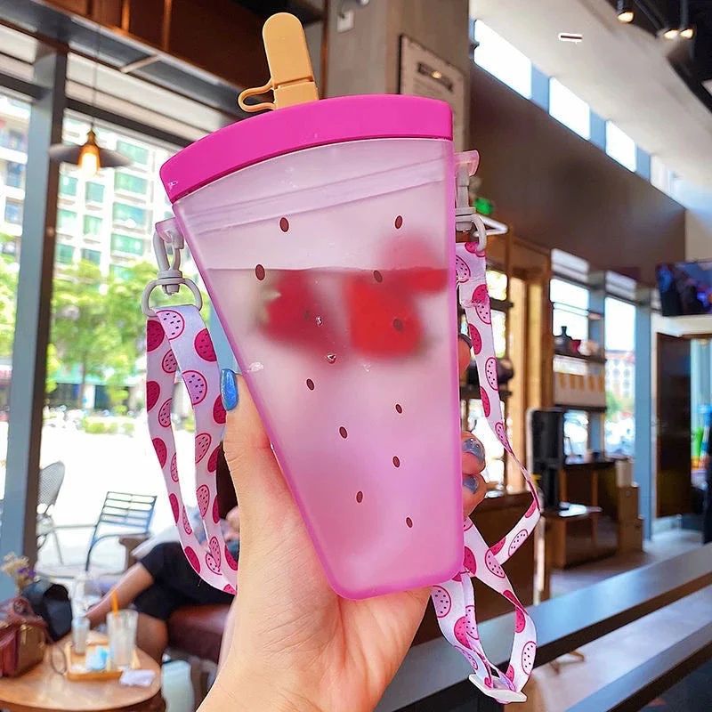 Pink Sipper Water Bottle