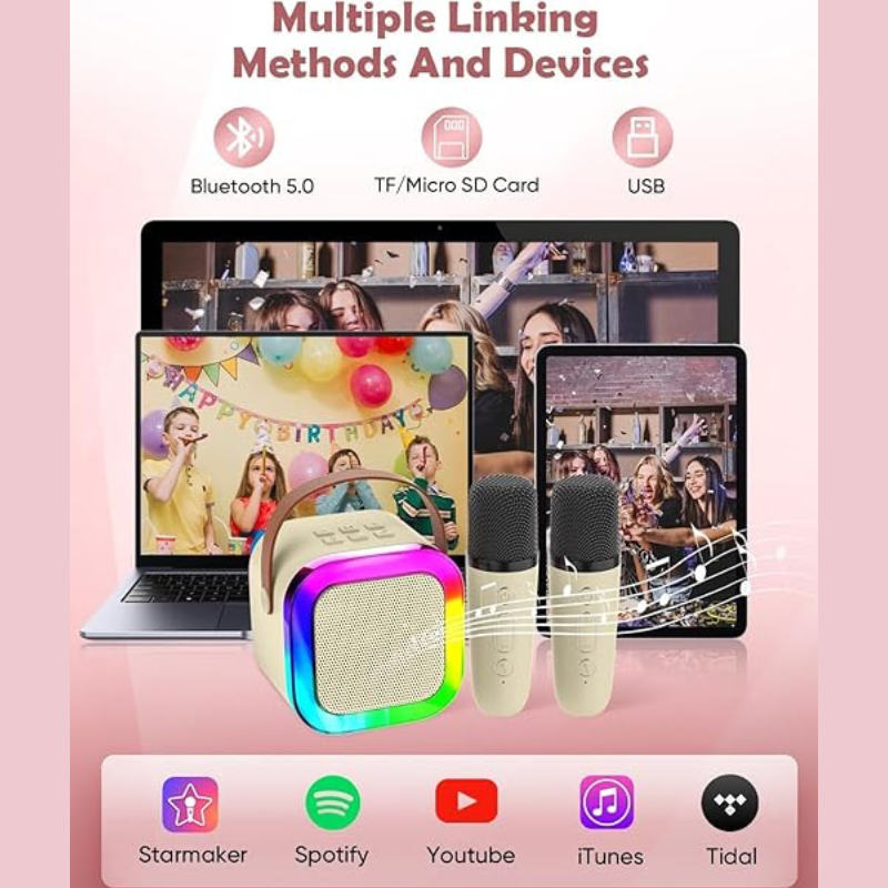 Portable Wireless Mic Kids Party