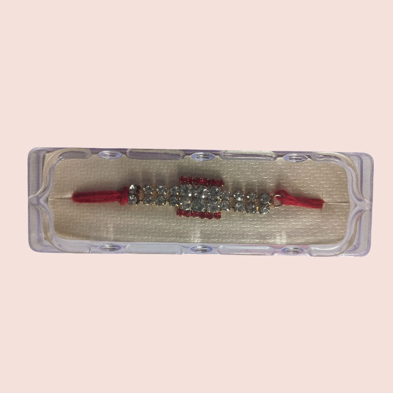 Premium Single Stone Rakhi