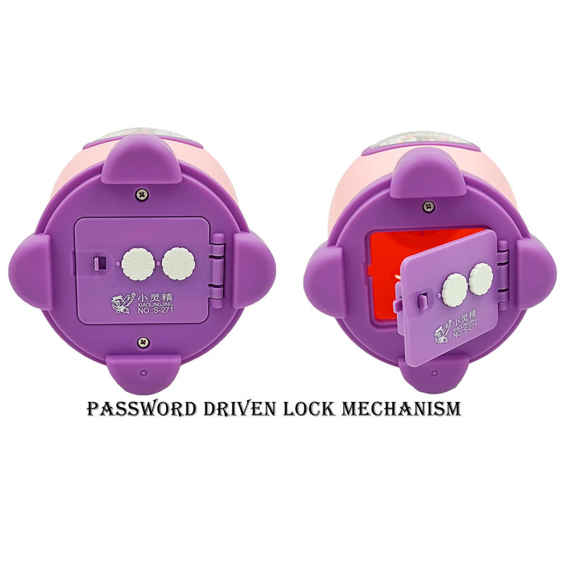 Rocket Piggy Bank for Kids With Password Lock