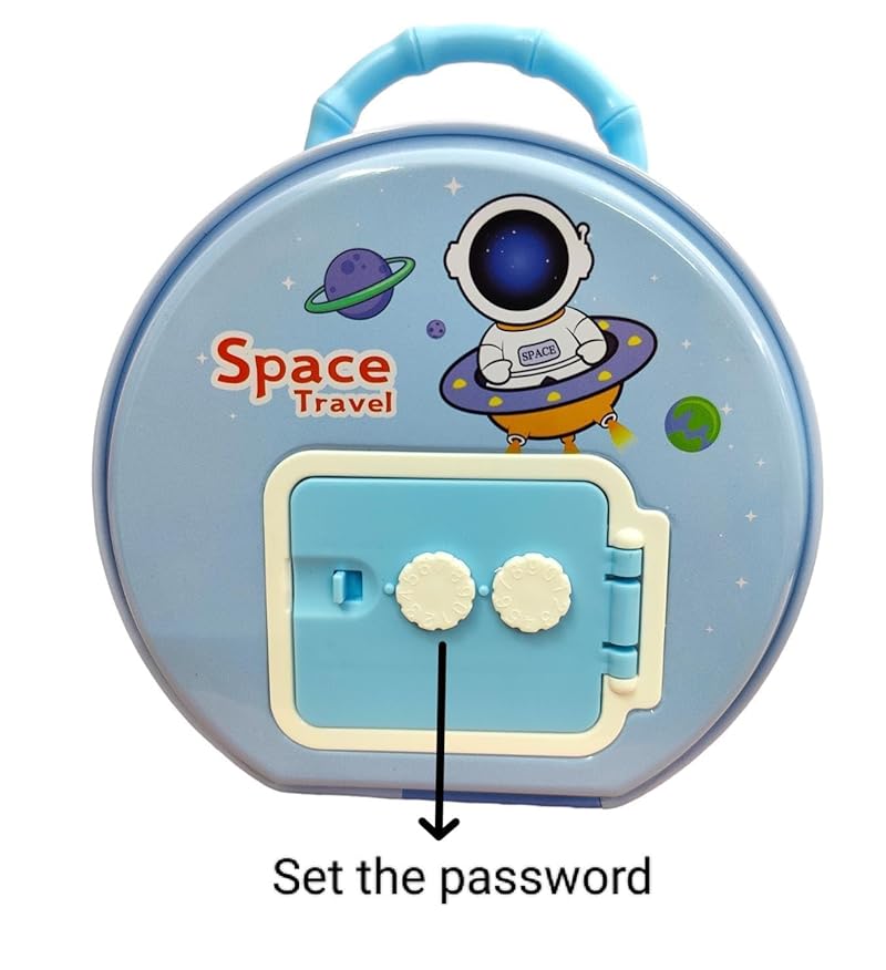 Rocket Shape Piggy Bank For Kids