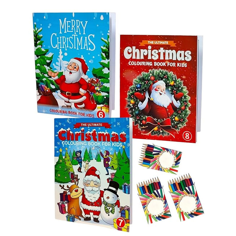 Santa Coloring Books
