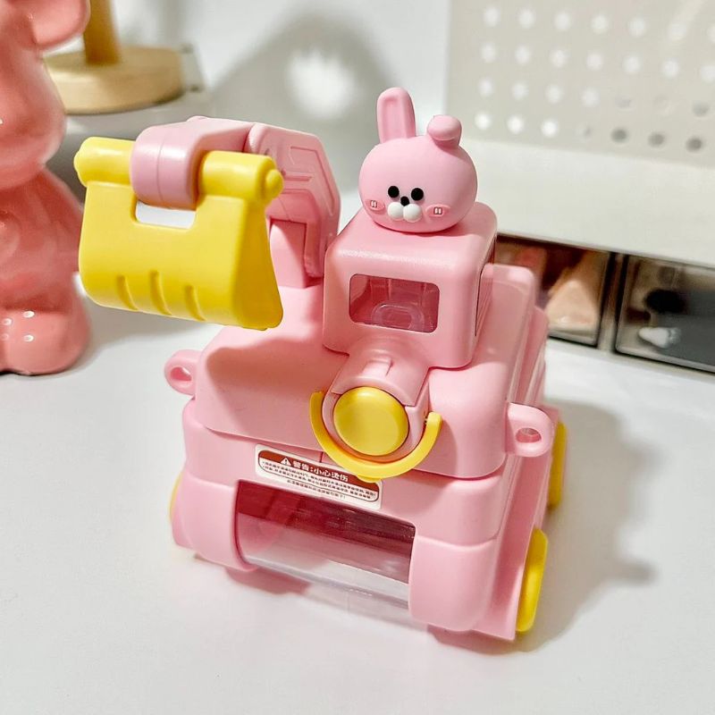 Excavator Kids Water Bottle with Carry Strap