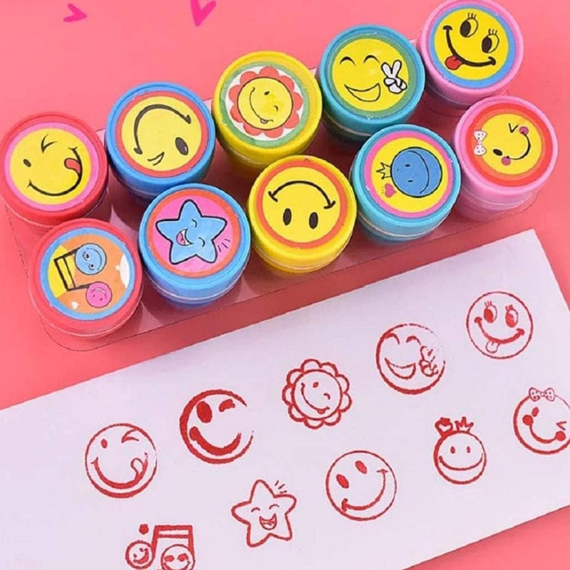 Unicorn Stamps for Kids | Coloring Stamps (1 Set-Pack of 10)