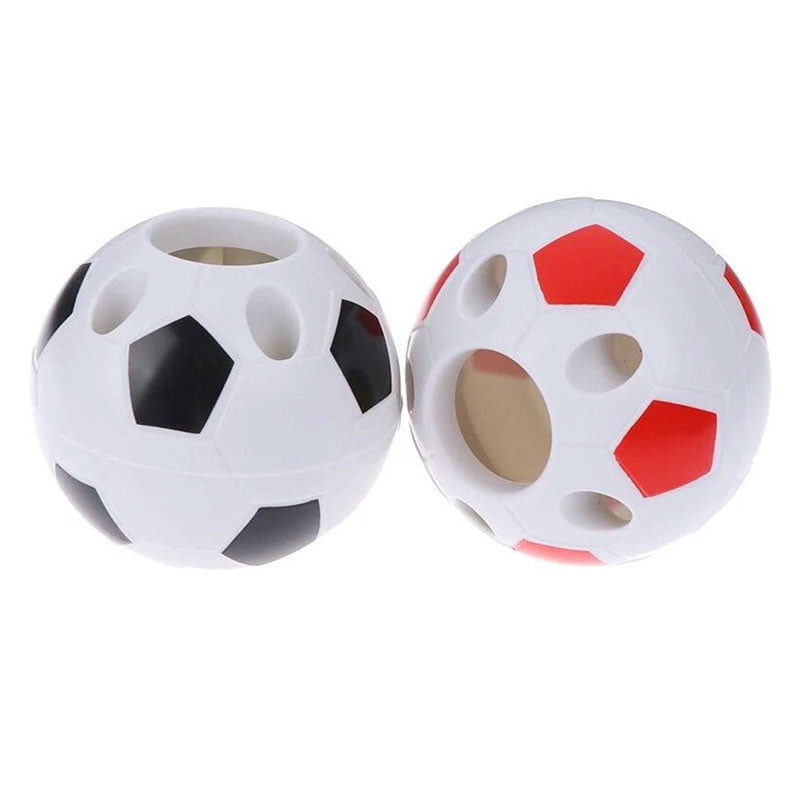 Football Pencil Holder & Pen Stand | Soccer Ball Desk Organizer for Kids, Students & Sports Lovers