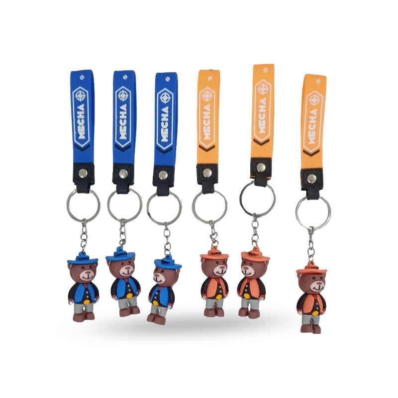 Soft Plush Teddy Bear Key Chain