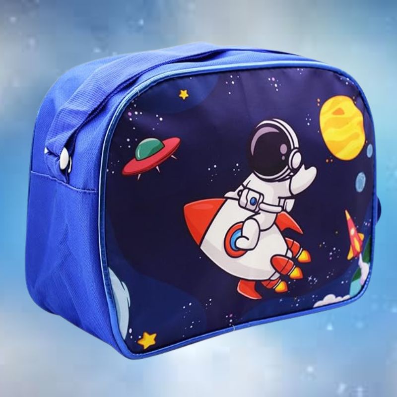Space Cartoon Sling Bag For Kids