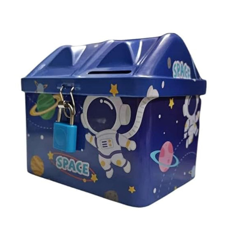 Piggy Money Bank | Piggy Bank | Lock and Key Coin Bank for Kids