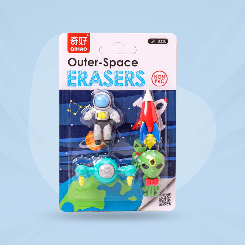 Space Theme Erasers