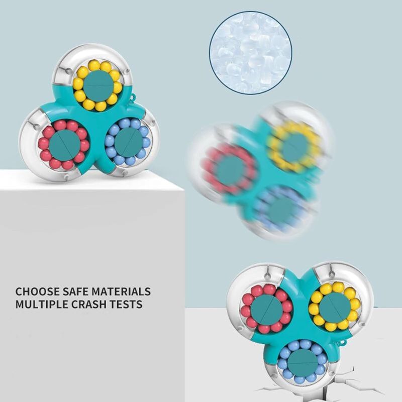 Magical Bean Fidget Spinner Puzzle Toy– Stress & Anxiety Relief