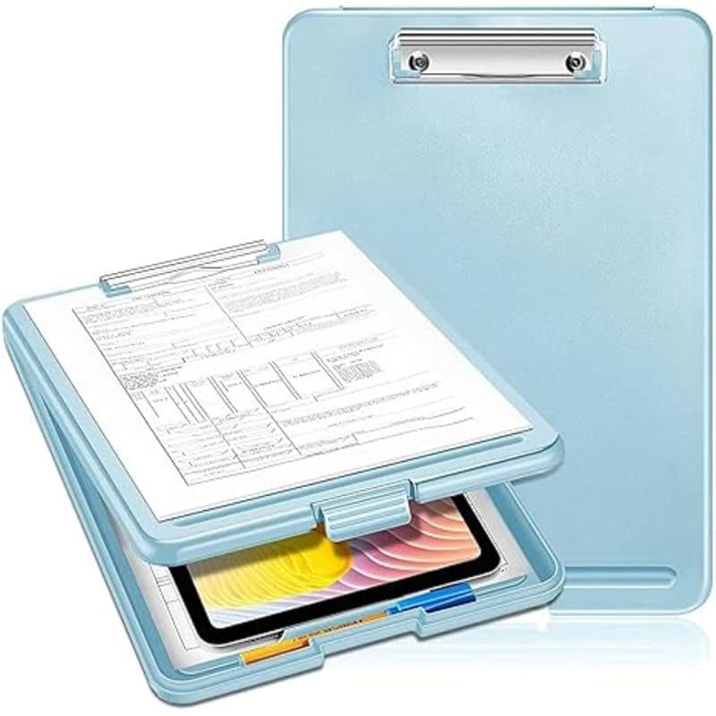 Stationery Clipboard With Hidden Storage