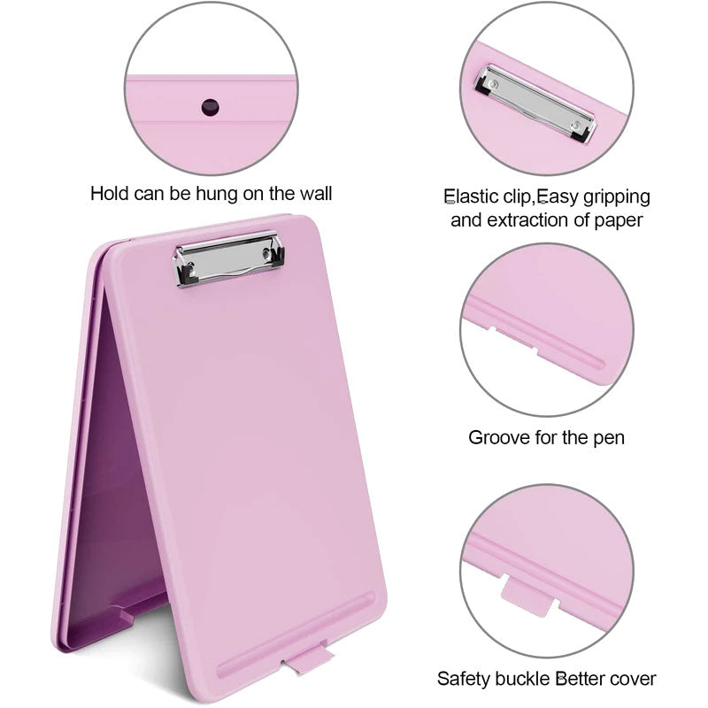 Storage Clipboard Purple For Children