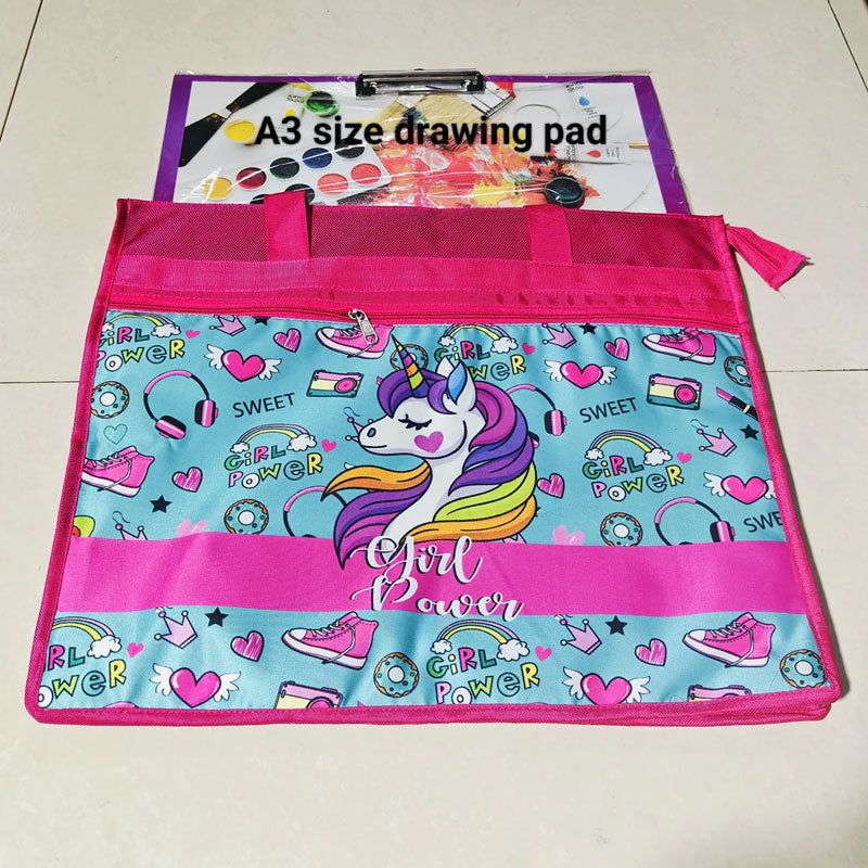Stylish Art Portfolio Bag For Kids