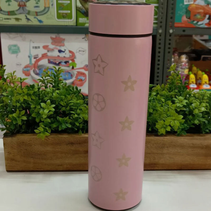 Temperature Display Bottle Pink