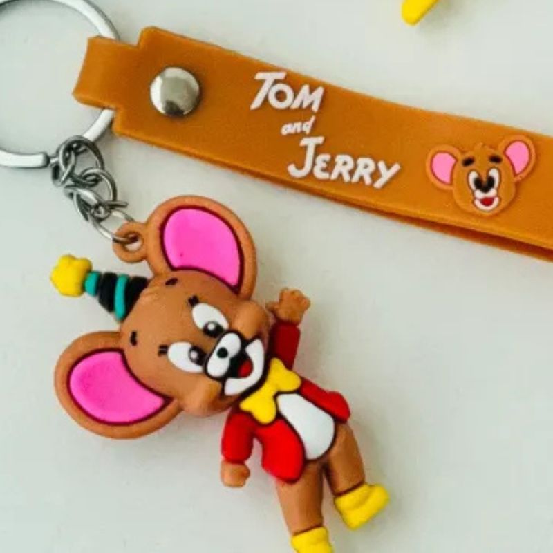 Tom And Jerry Keychain