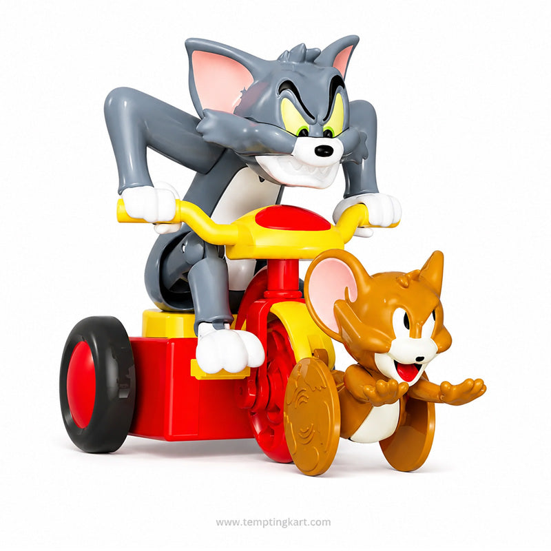 TOM and JERRY Showpiece – Cute Dashboard Decorative Toy for Car, Home & Office