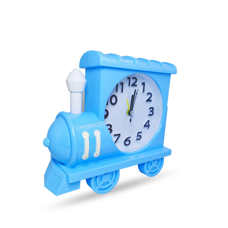 Train Rectangular Alarm Clock for Kids & Students