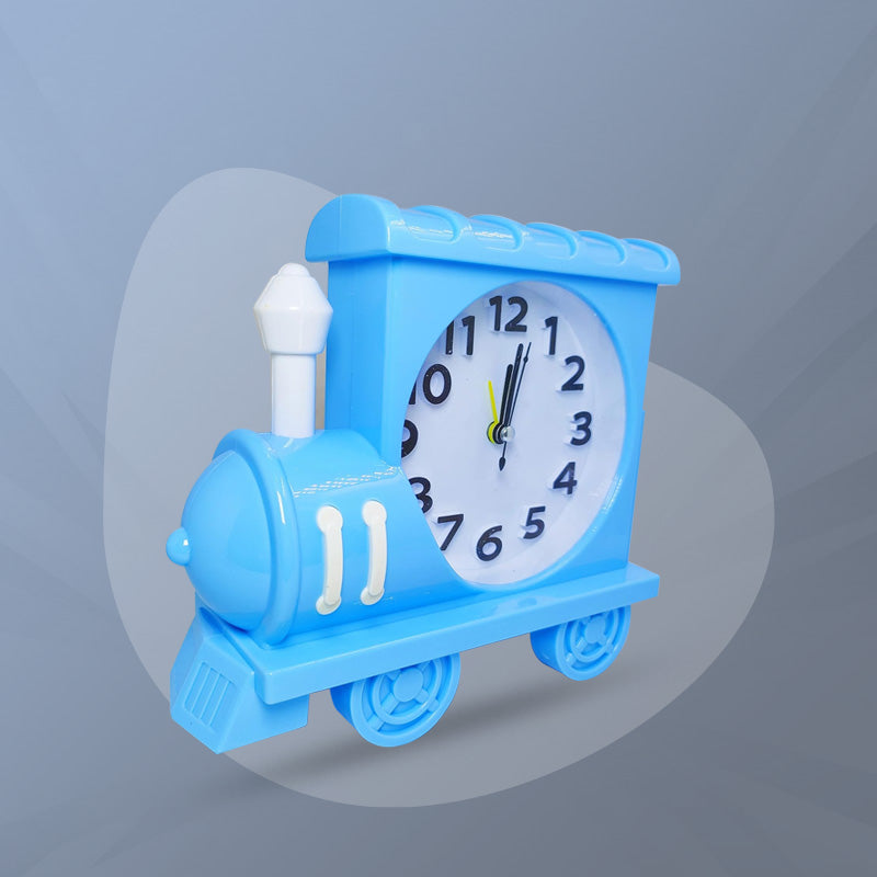 Train Rectangular Alarm Clock for Kids & Students