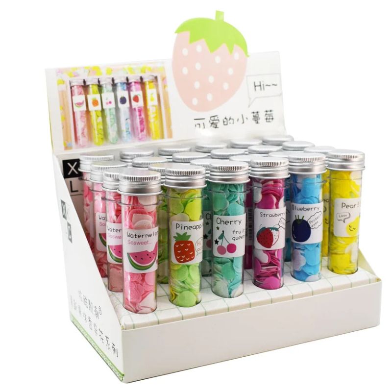 Mini Paper Soap Tubes – Travel Set of 1, Flavoured & Portable