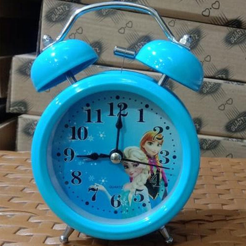 MULTI Twin Bell Analog Alarm Clock – Loud Twin Bell Retro Clock for Heavy Sleepers