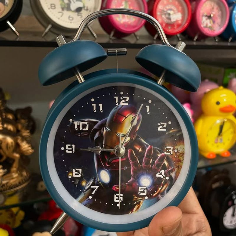 Twin Bell Table Top Clock