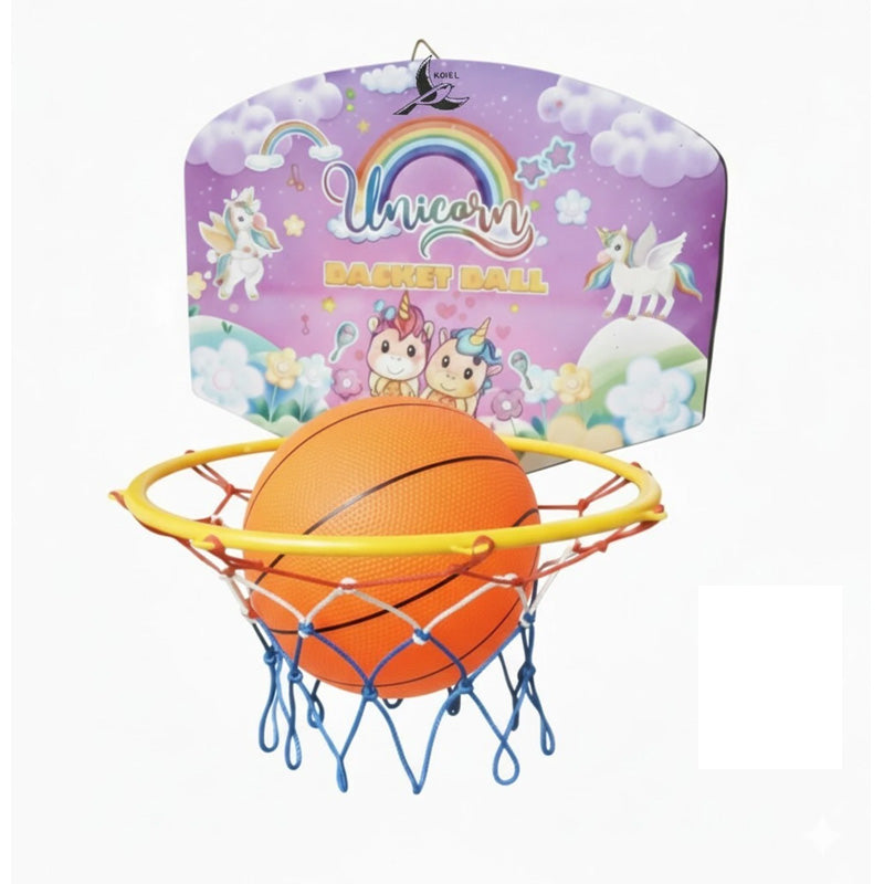 Basketball Hoop Toy Set for Kids with Ball – Indoor Mini Basketball Game