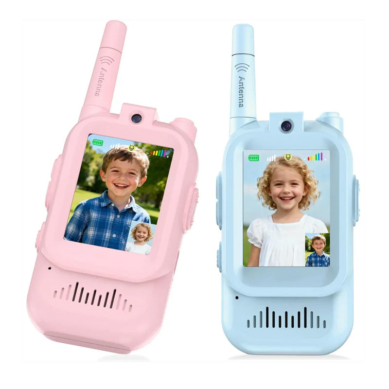 Kids Walkie Talkie Toy Set – Rechargeable Wireless Communication Toy for Boys & Girls