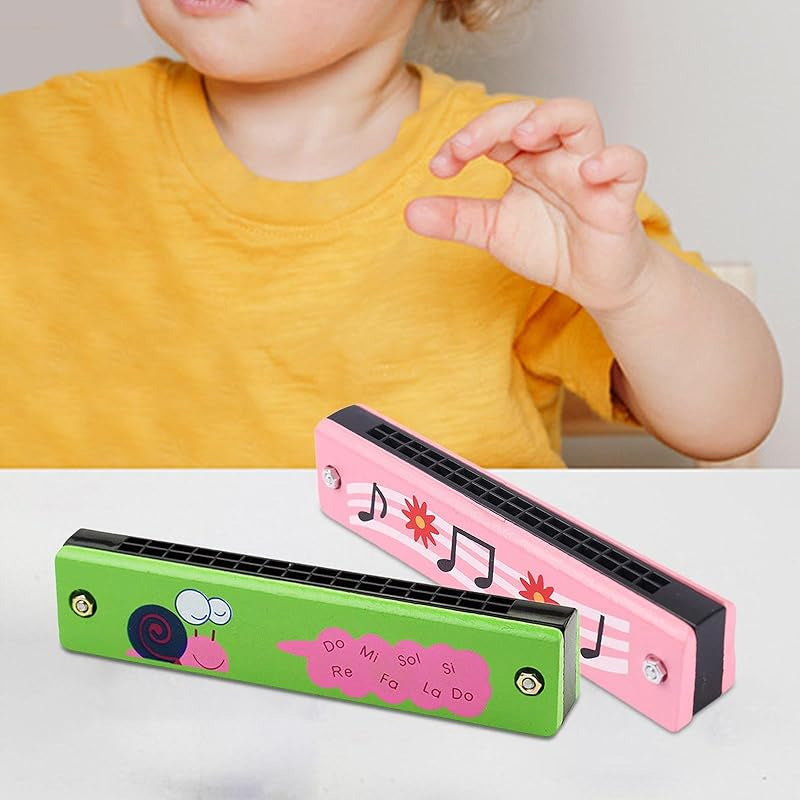 Wooden Mouth Organ for Kids | Musical Toy Harmonica – Best Birthday Gift & Return Gift for Children