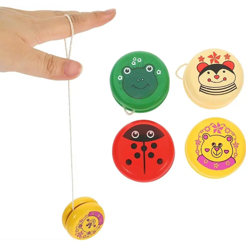 Wooden Yo-Yo Spinner Toy for Kids | Birthday Gifts & Return Gifts
