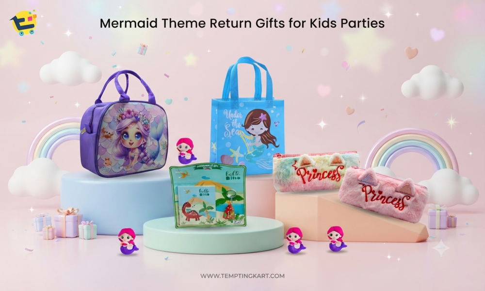 Mermaid Theme Return Gifts for Kids Parties