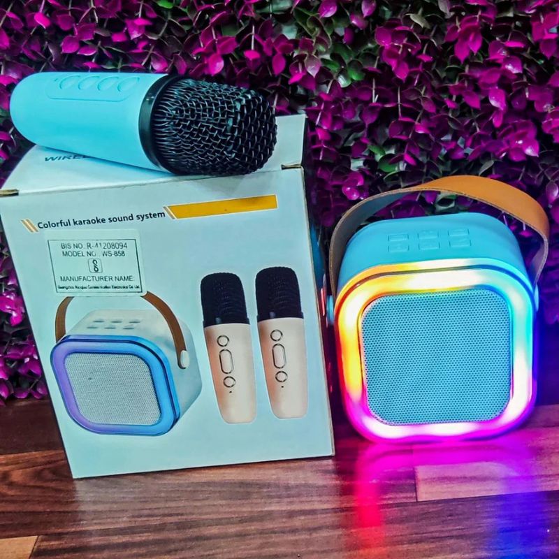 Wireless Karaoke Mic With Speaker