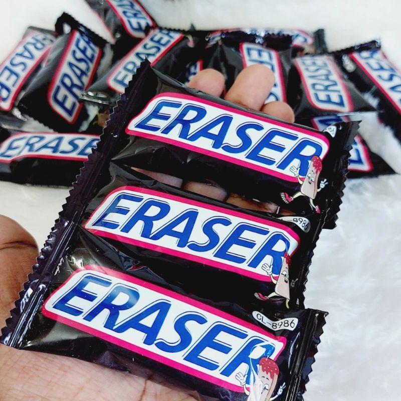 Erasers | Chocolate-Shaped Pencil Erasers for Kids