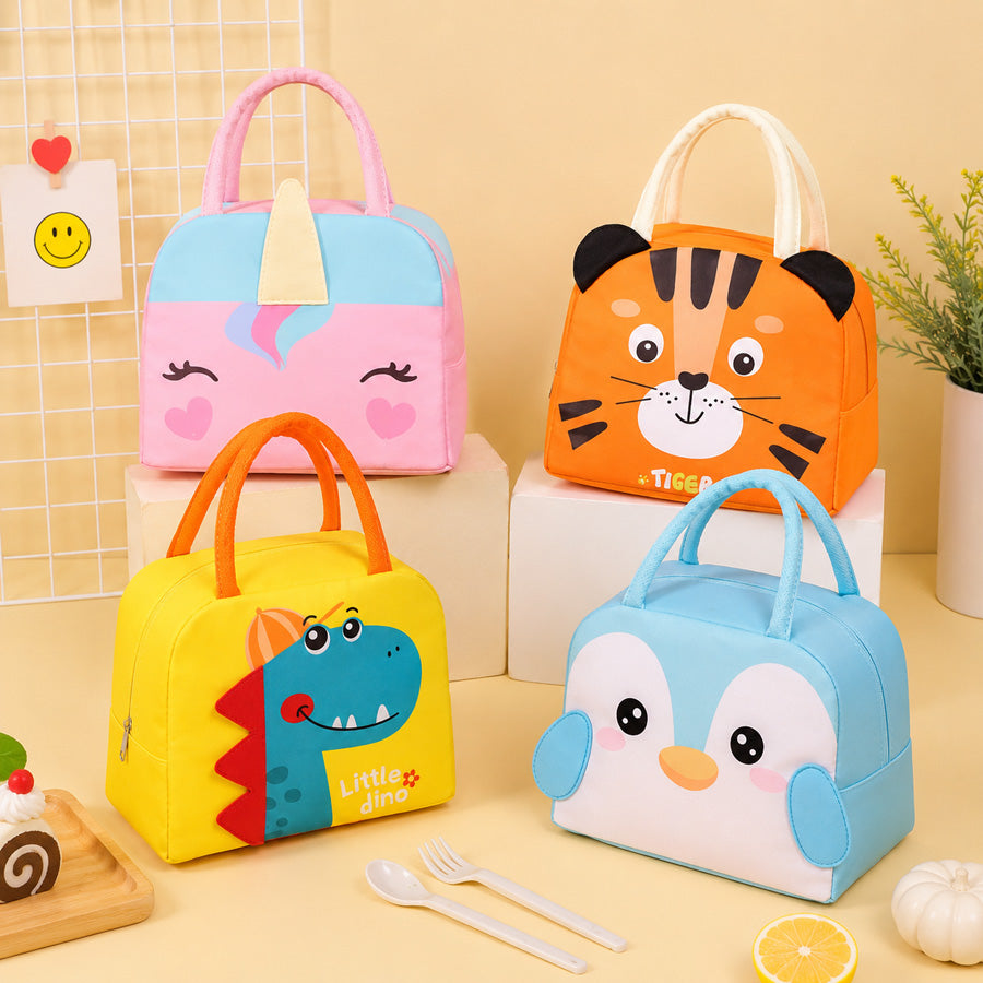 Tiffin Bag | Animal 3D Design Lunch Bag for Kids