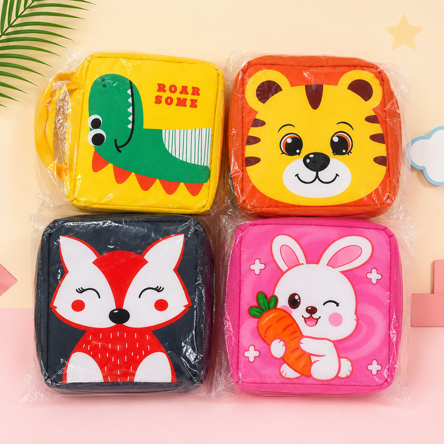 Tiffin Bag | Animal 3D Design Lunch Bag for Kids