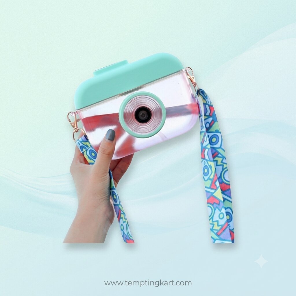Camera Water Bottle for Kids | Camera Water Bottle