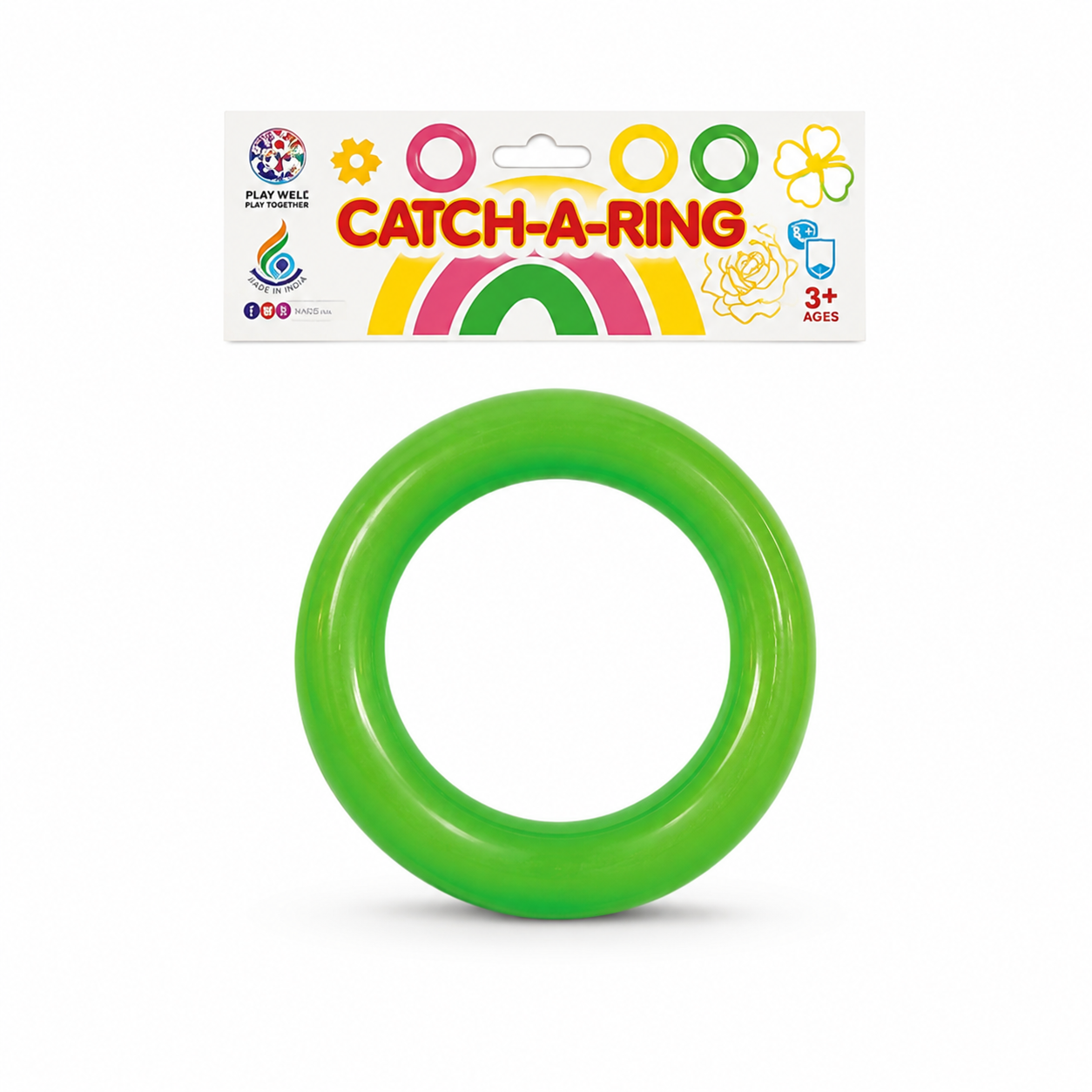 Catch-A-Ring | Ring Toss Outdoor Game for Kids | Fun Sports & Party Activity Toy