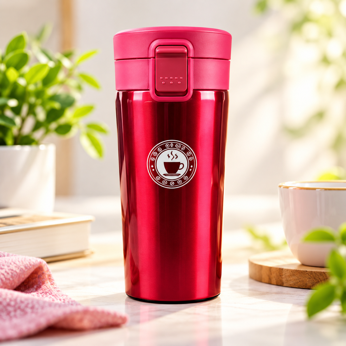 Travel Mug | Gradient Colourful Stainless Steel Thermal Mug