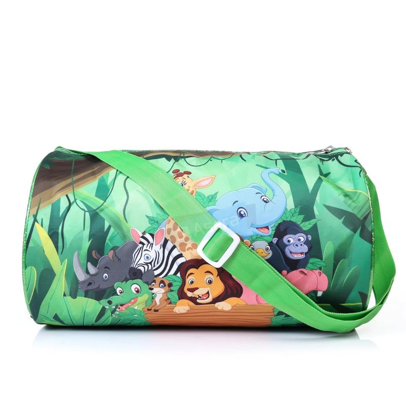 Zoo Animal Design Kids Bag Side