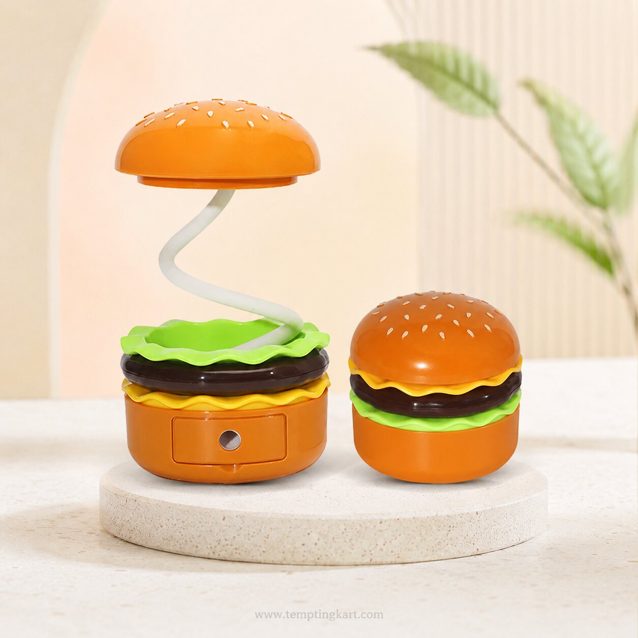 Desk Lamp | Burger Design LED Rechargeable Desk Lamp